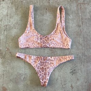 Pink snake Mai Bikini!💗